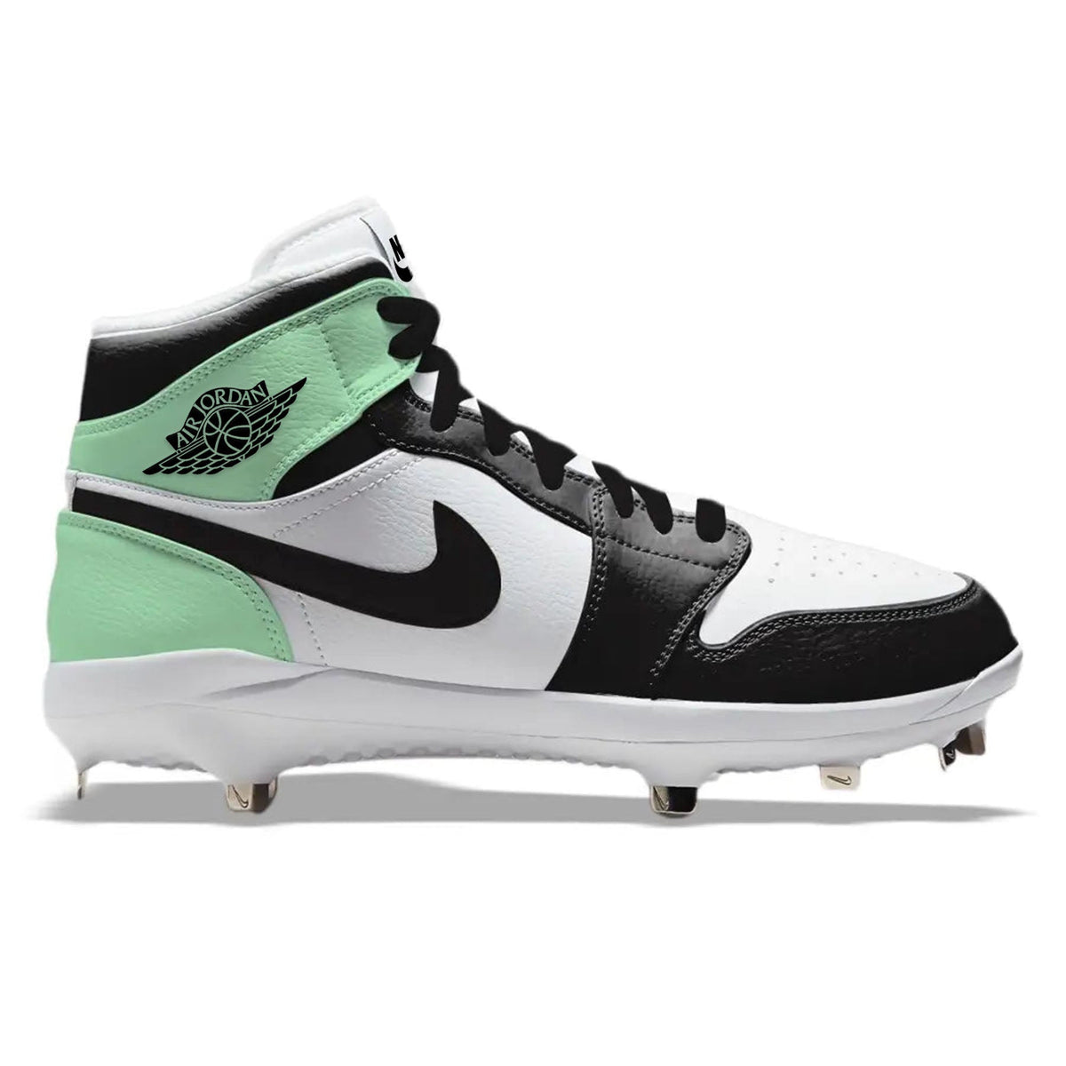 "Mint Crisp" Jordan 1 Retro Cleats