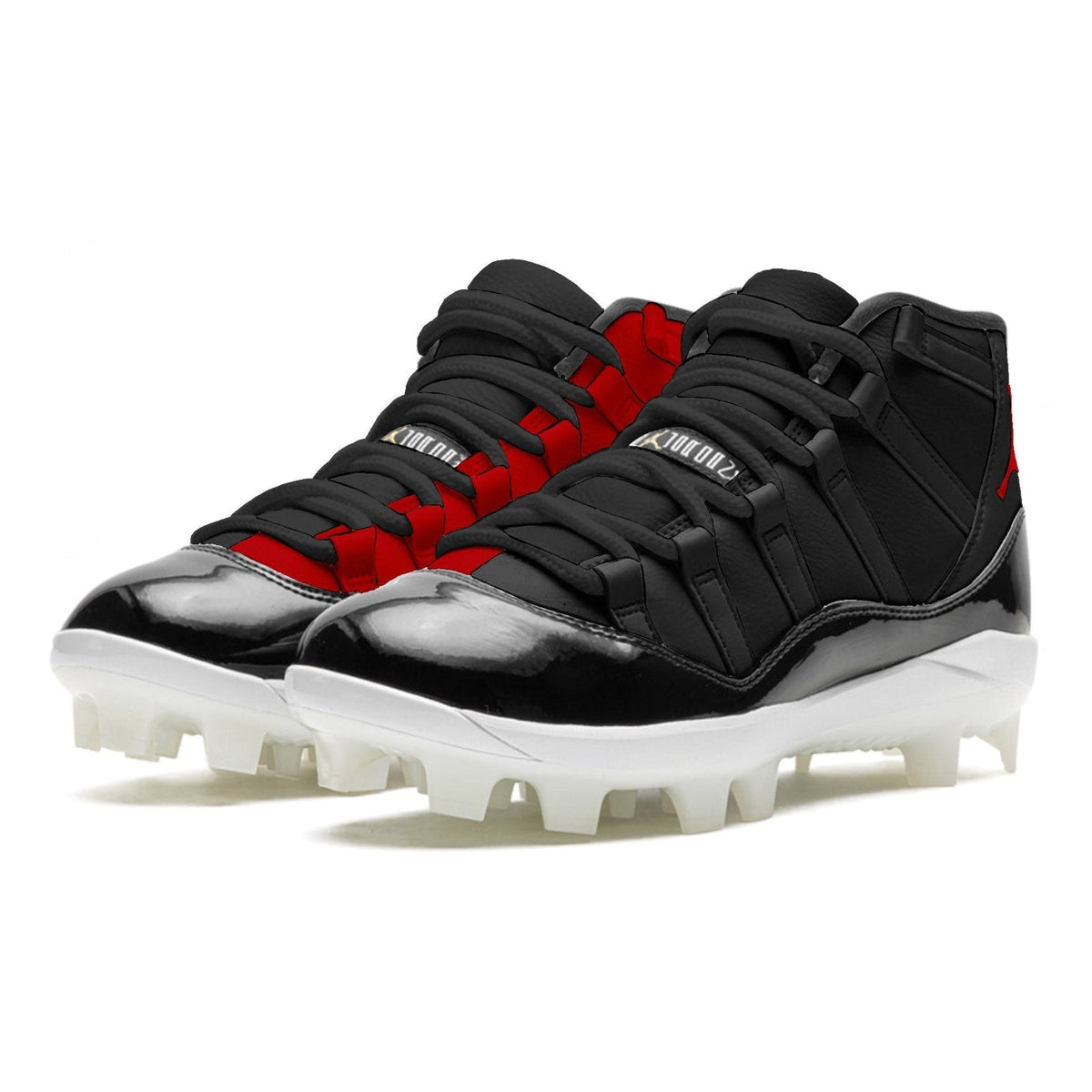 "Mismatch Gym Red" Jordan 11 Retro MCS Cleats