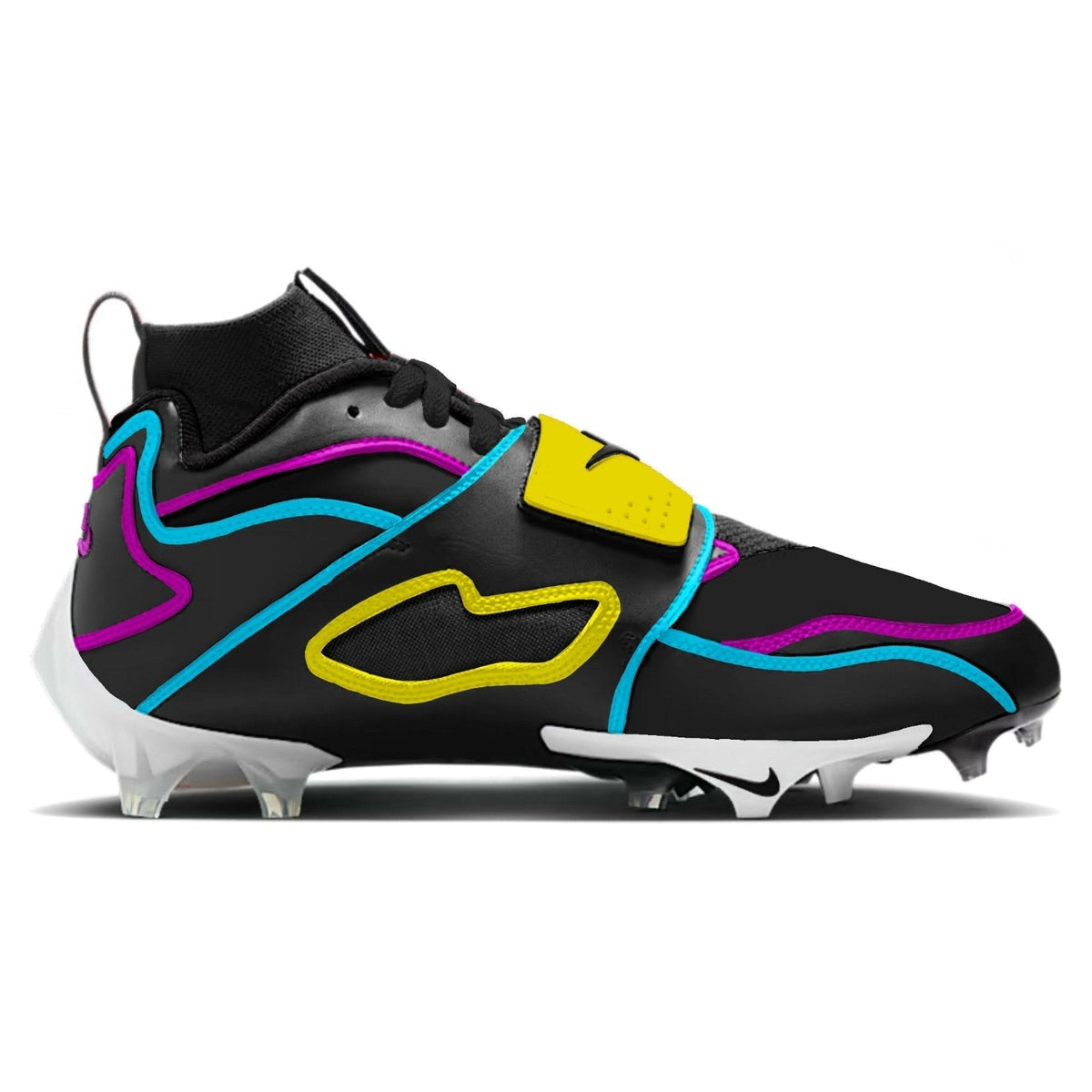 "Neon Surge" Nike Diamond Turf 93 TD Football Cleats