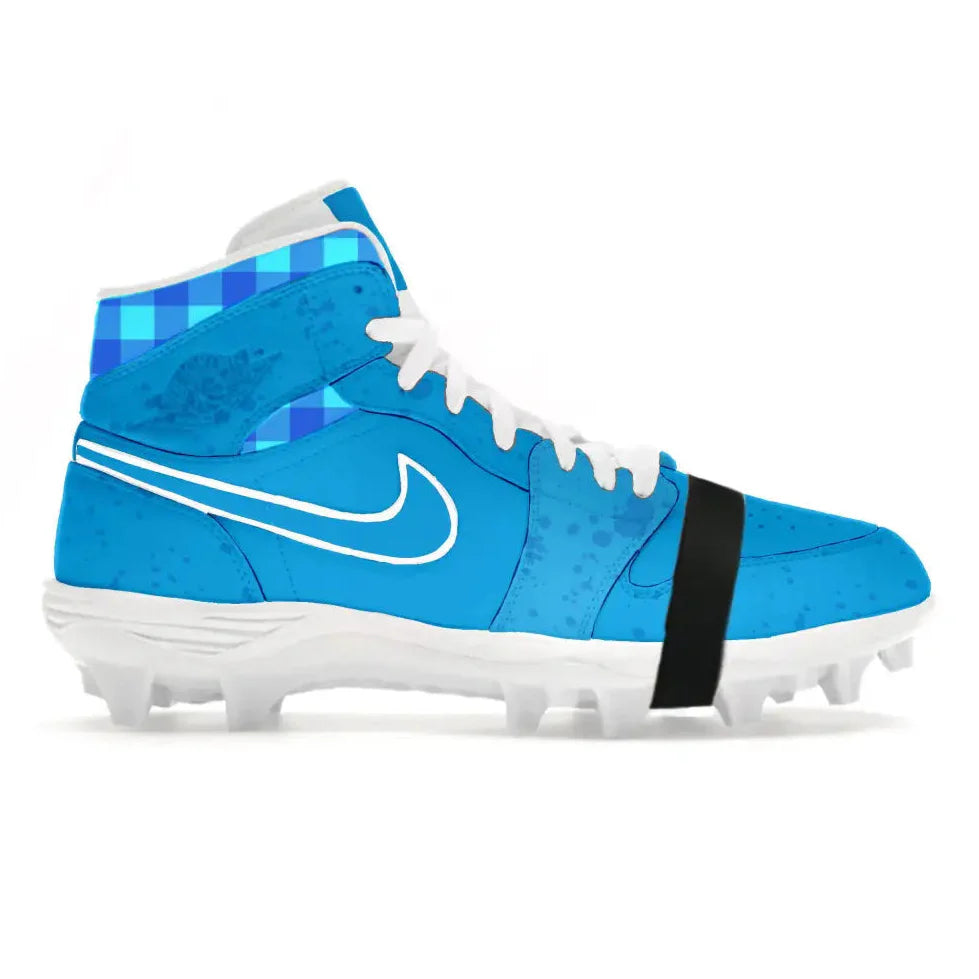 "Ocean Blue Lobster" Jordan 1 TD Cleats