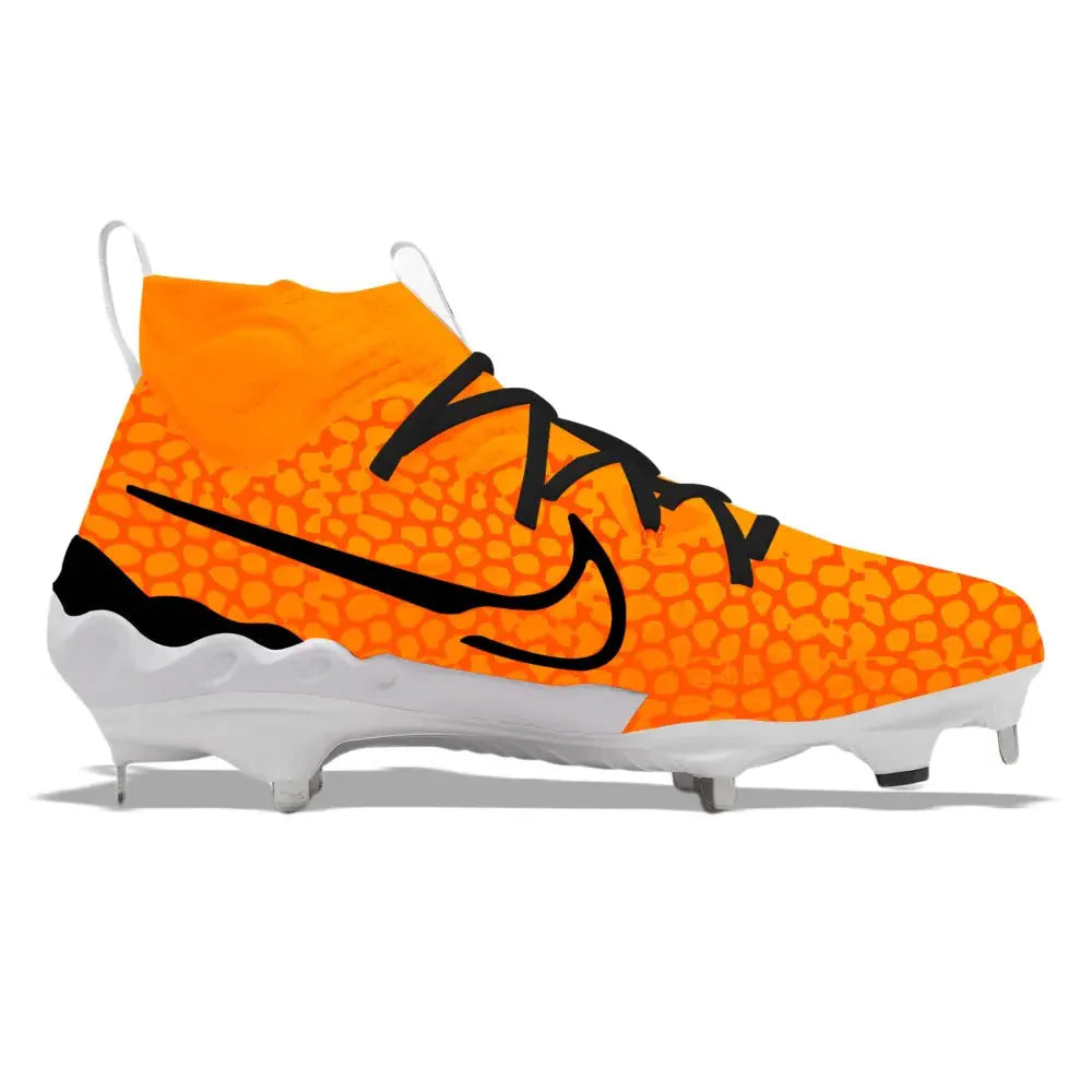"Orange Grinch" Nike Alpha Huarache NXT Cleats