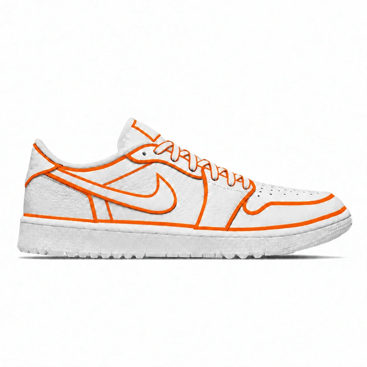Zapatillas de golf Jordan 1 "Orange Lines"