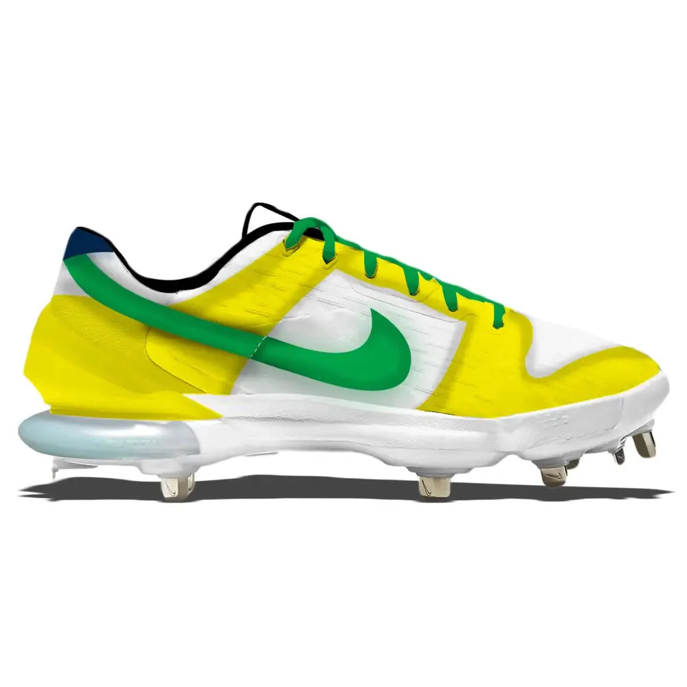 "Oregon Dunk" Nike Force Zoom Trout 7 Pro Cleats