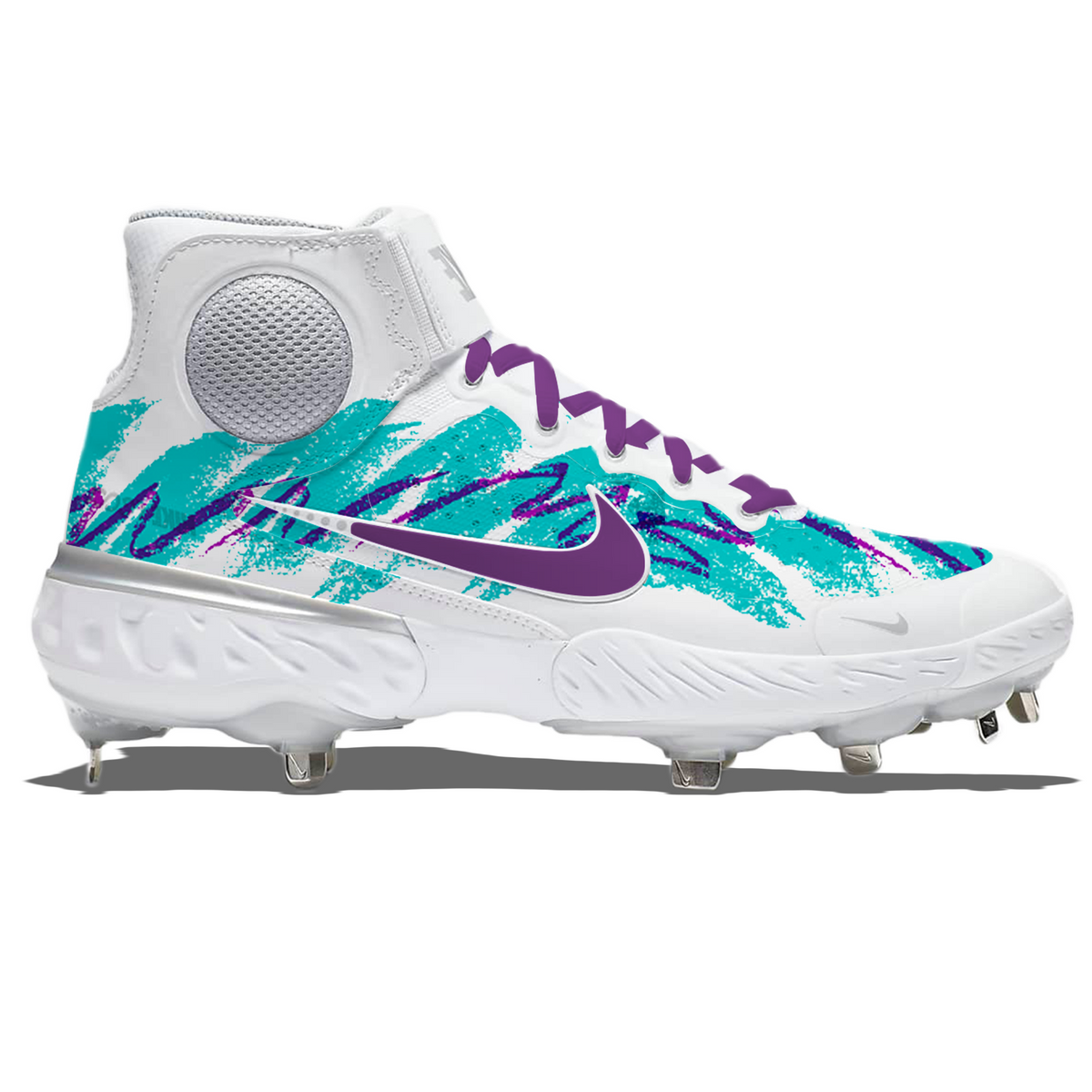 "Paper Cup" Nike Alpha Huarache Elite 3 Mid Cleats