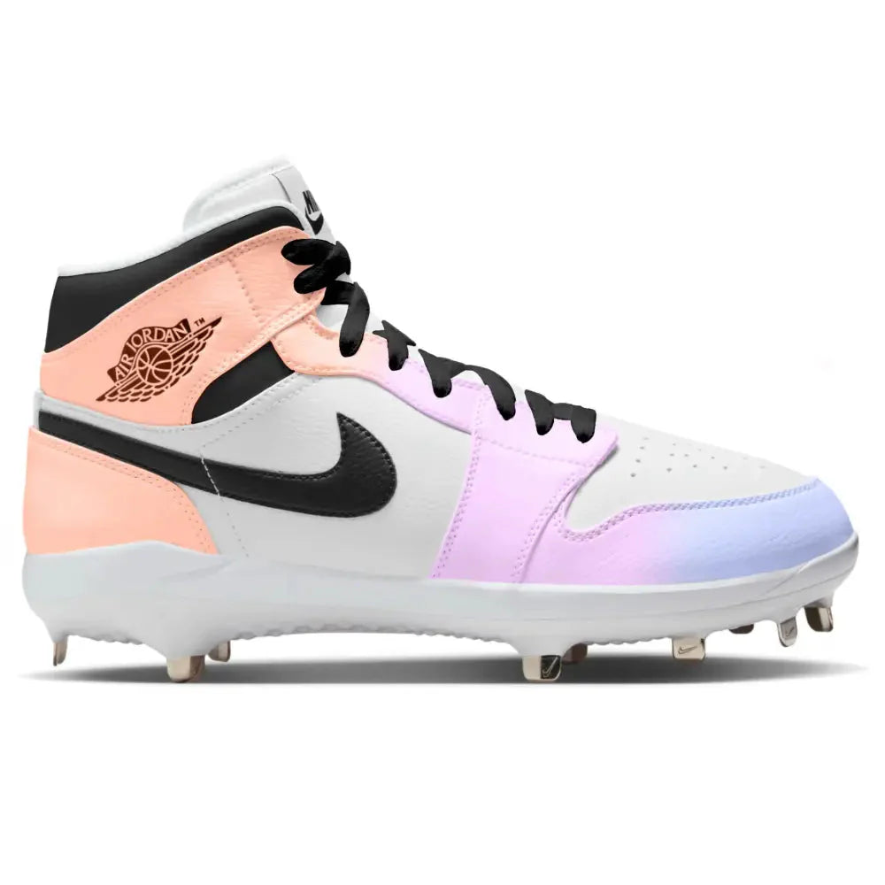 "Pastel" Jordan 1 Retro Cleats