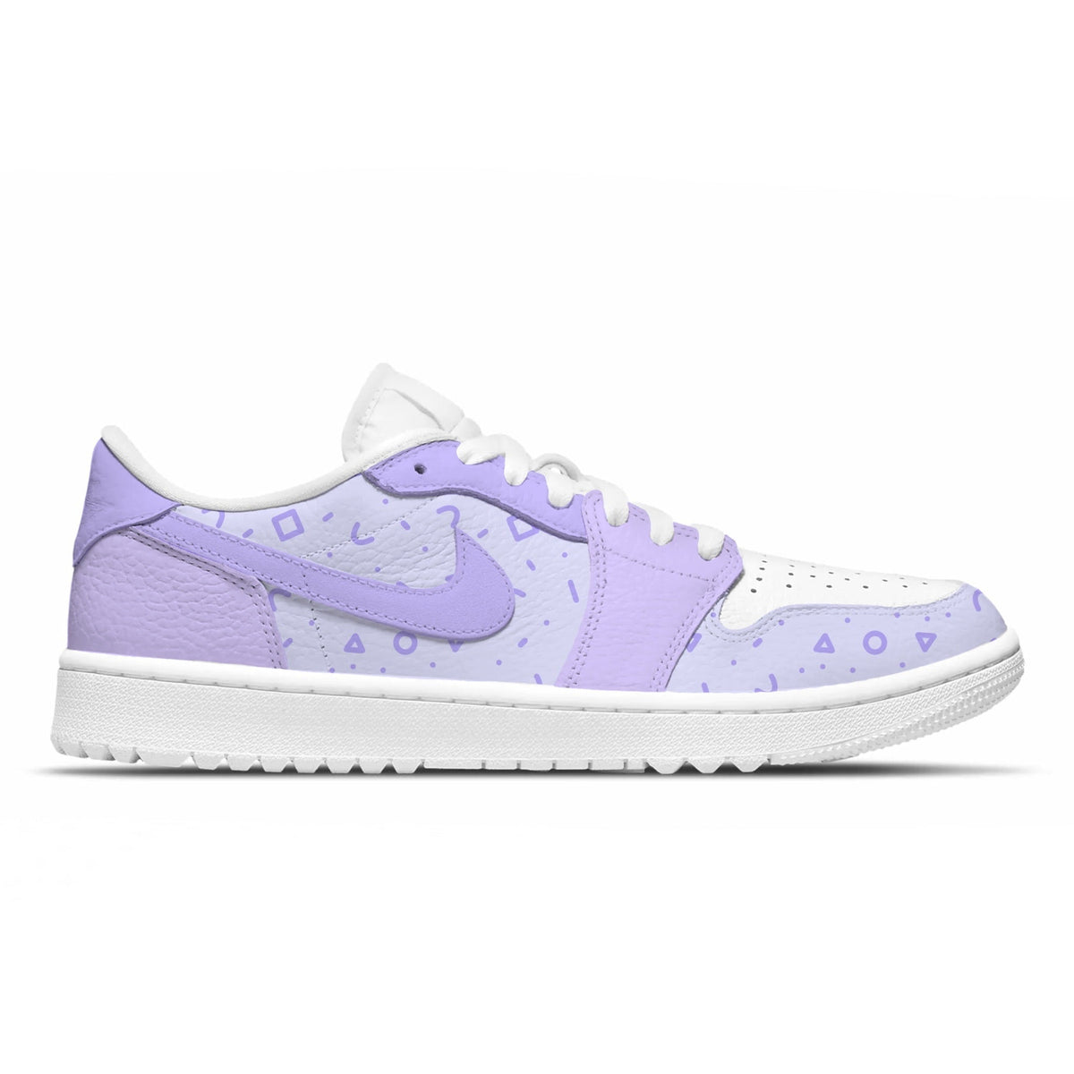 "Pastel Purple" Jordan 1 Golf Shoes