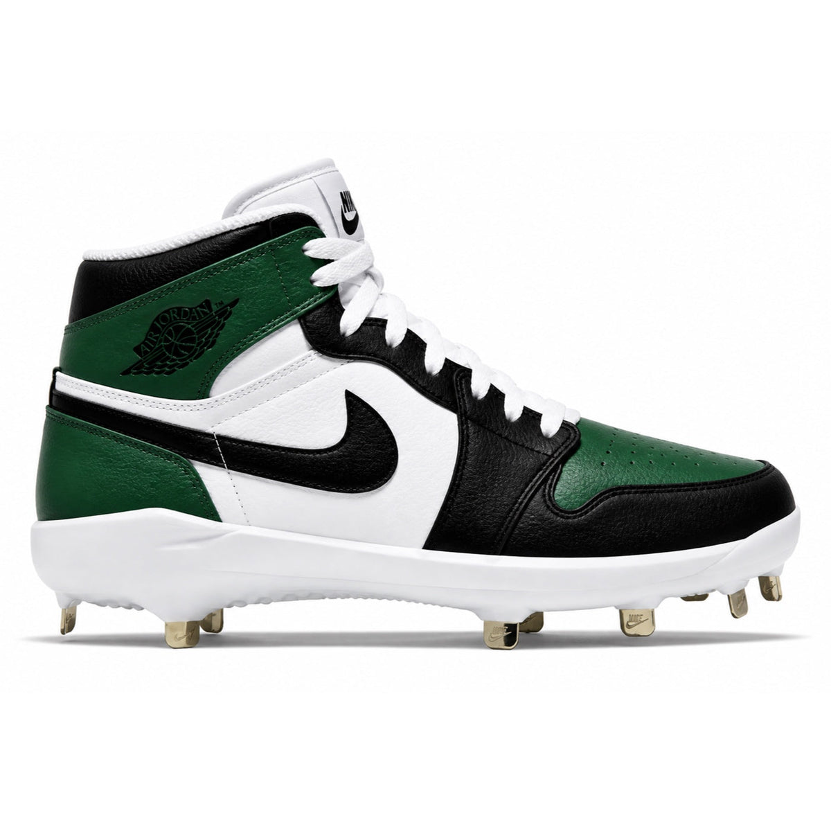 "Pine Green" Jordan 1 Retro Cleats