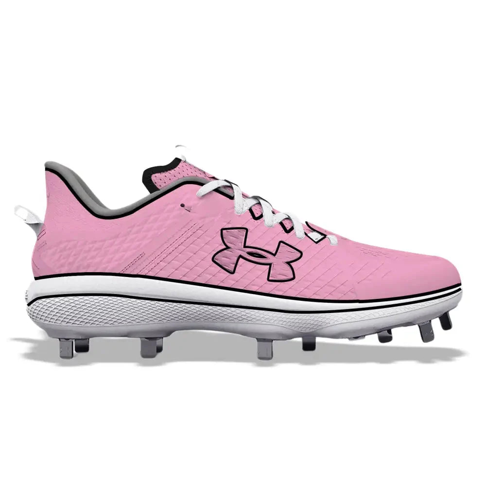 "Pink Pastel" Under Armour Yard MT Cleats