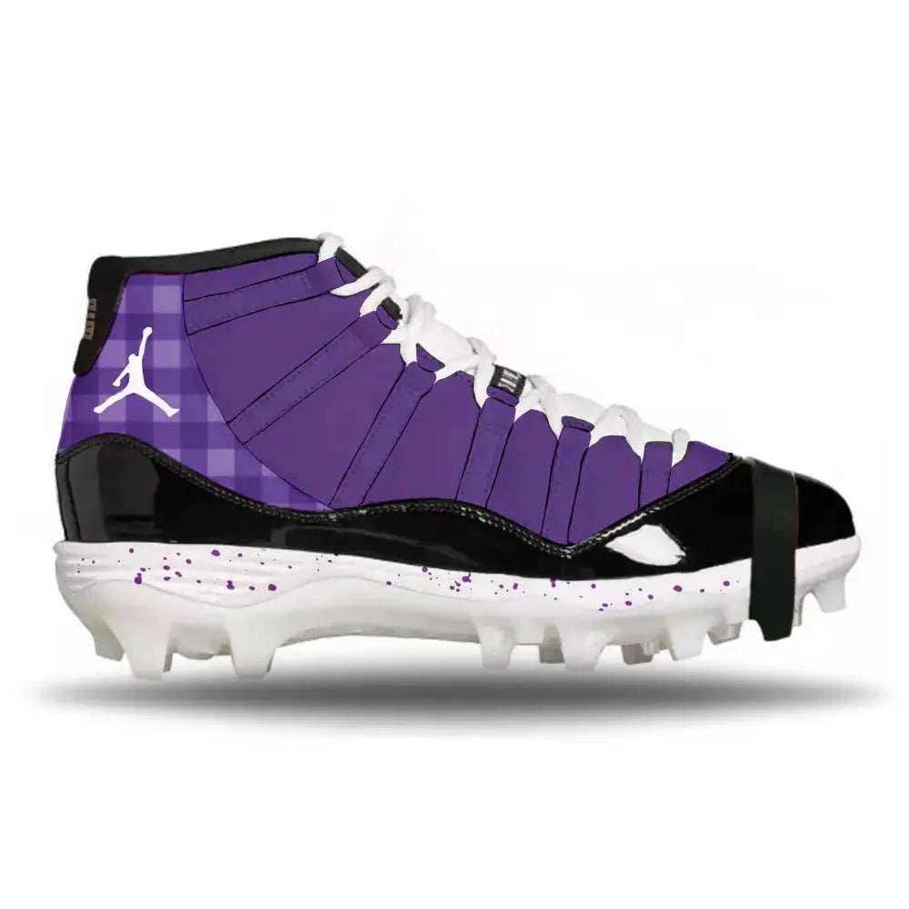 "Purple Lobster" Jordan 11 TD Cleats
