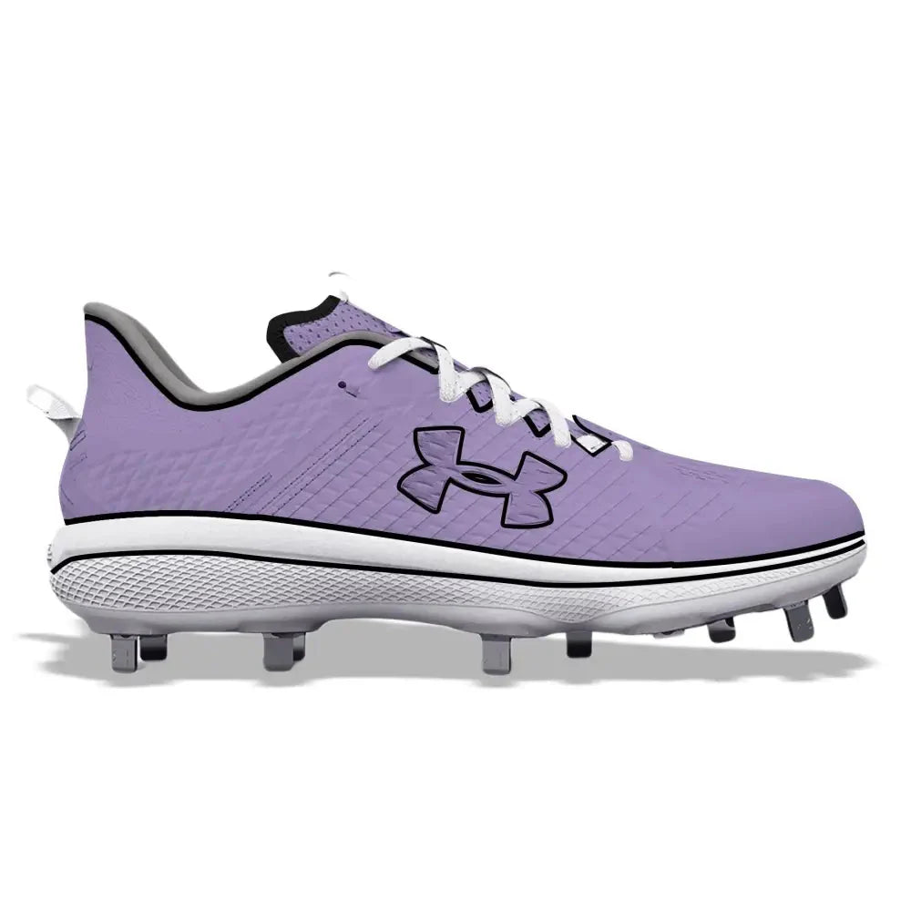 "Purple Pastel" Under Armour Yard MT Cleats