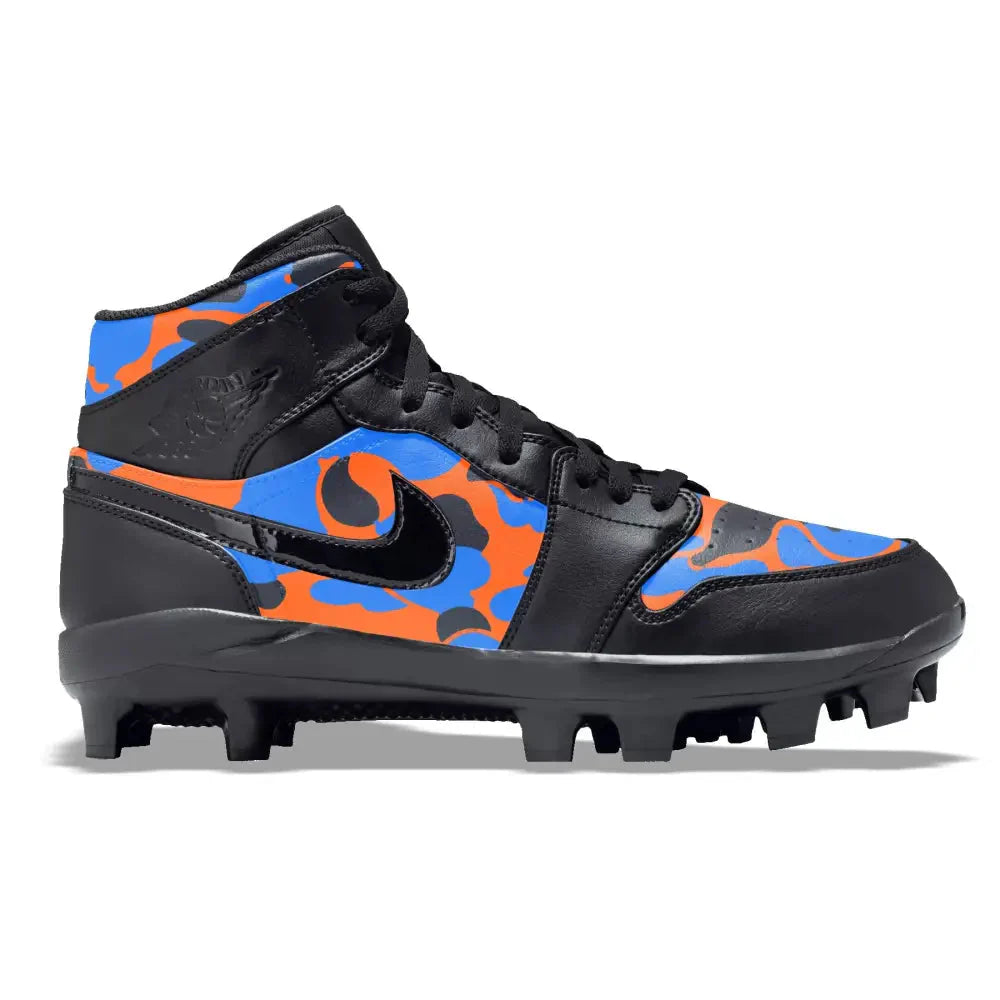"Queens Camo" Jordan 1 Retro Cleats
