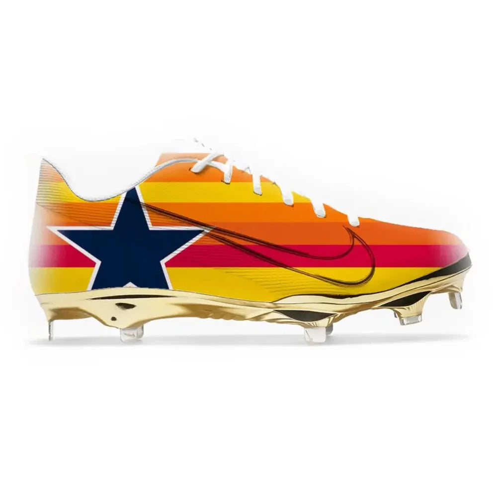 "Rainbow Throwback" Nike Lunar Vapor Ultrafly Elite 3 Cleats