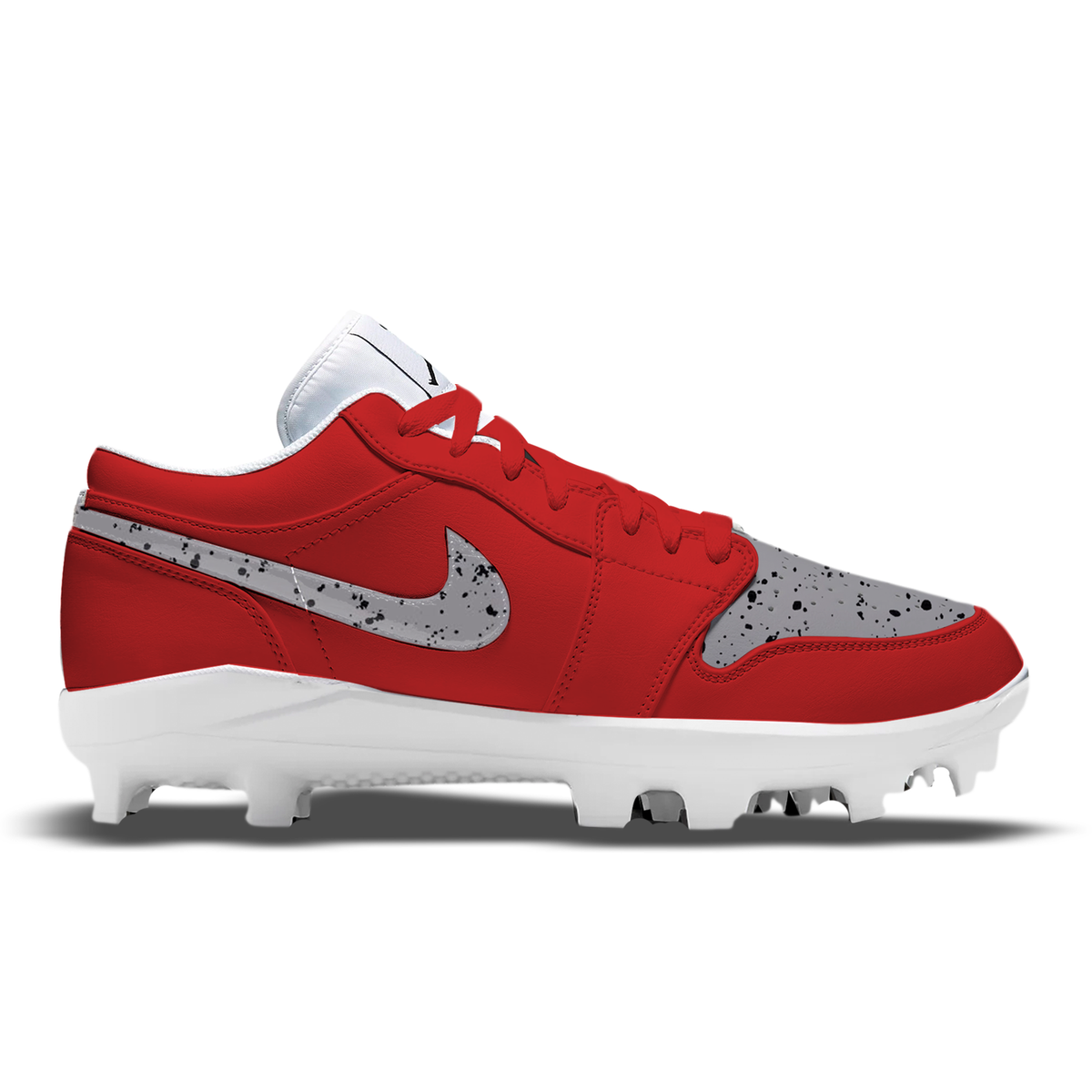 "Red Cement" Jordan 1 Retro Cleats