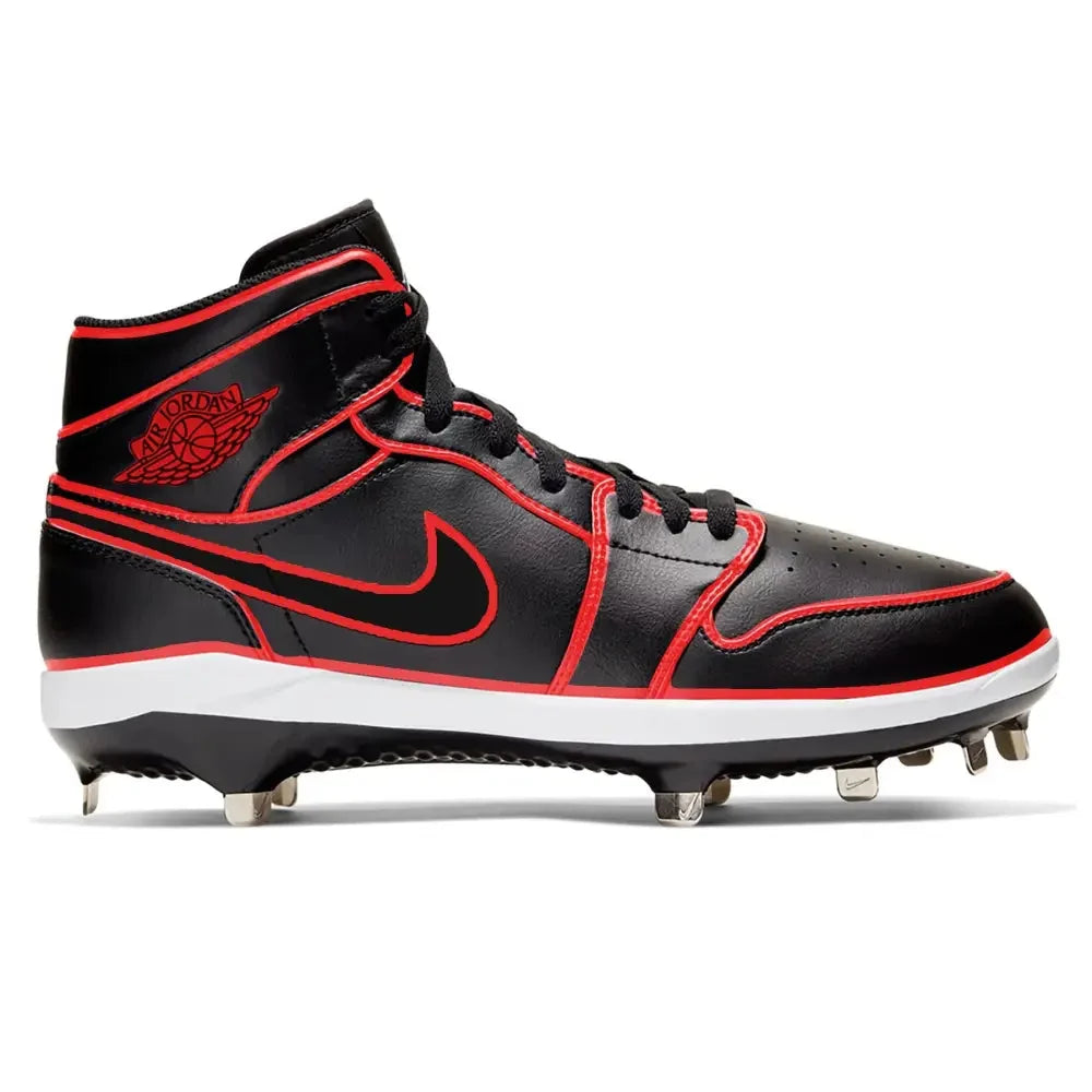 "Red Lines" Jordan 1 Retro Cleats