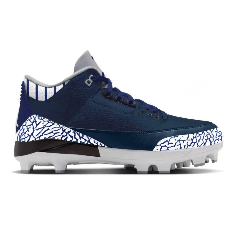 "Respect" Jordan 3 Retro MCS Cleats