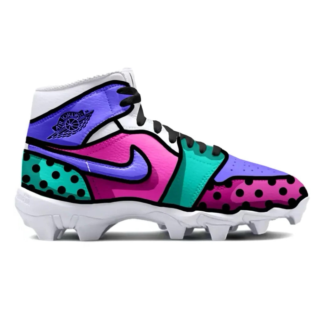 "Retro Pop" Jordan 1 Kids' Multisport Cleats