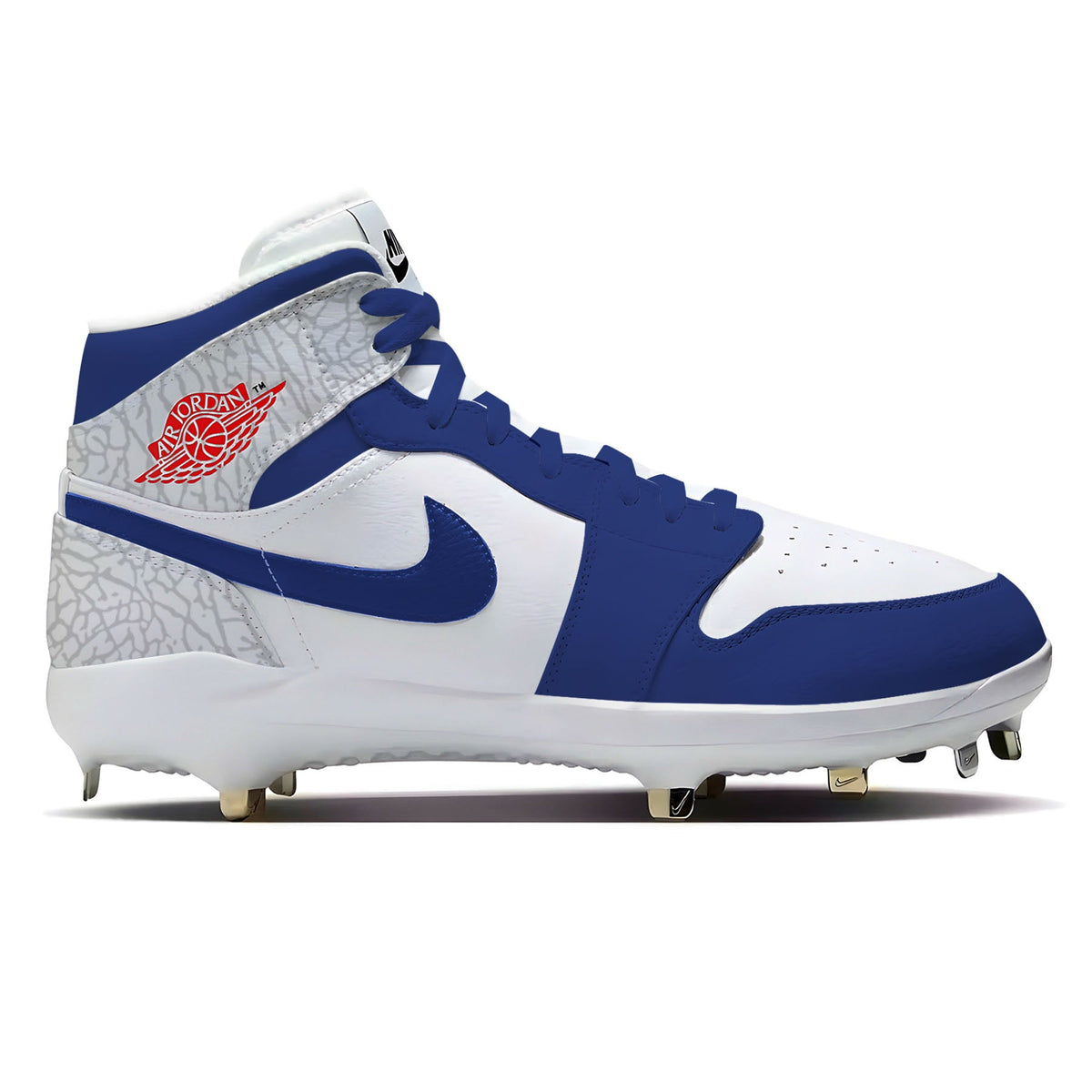 "Royal Elephant" Jordan 1 Retro Cleats