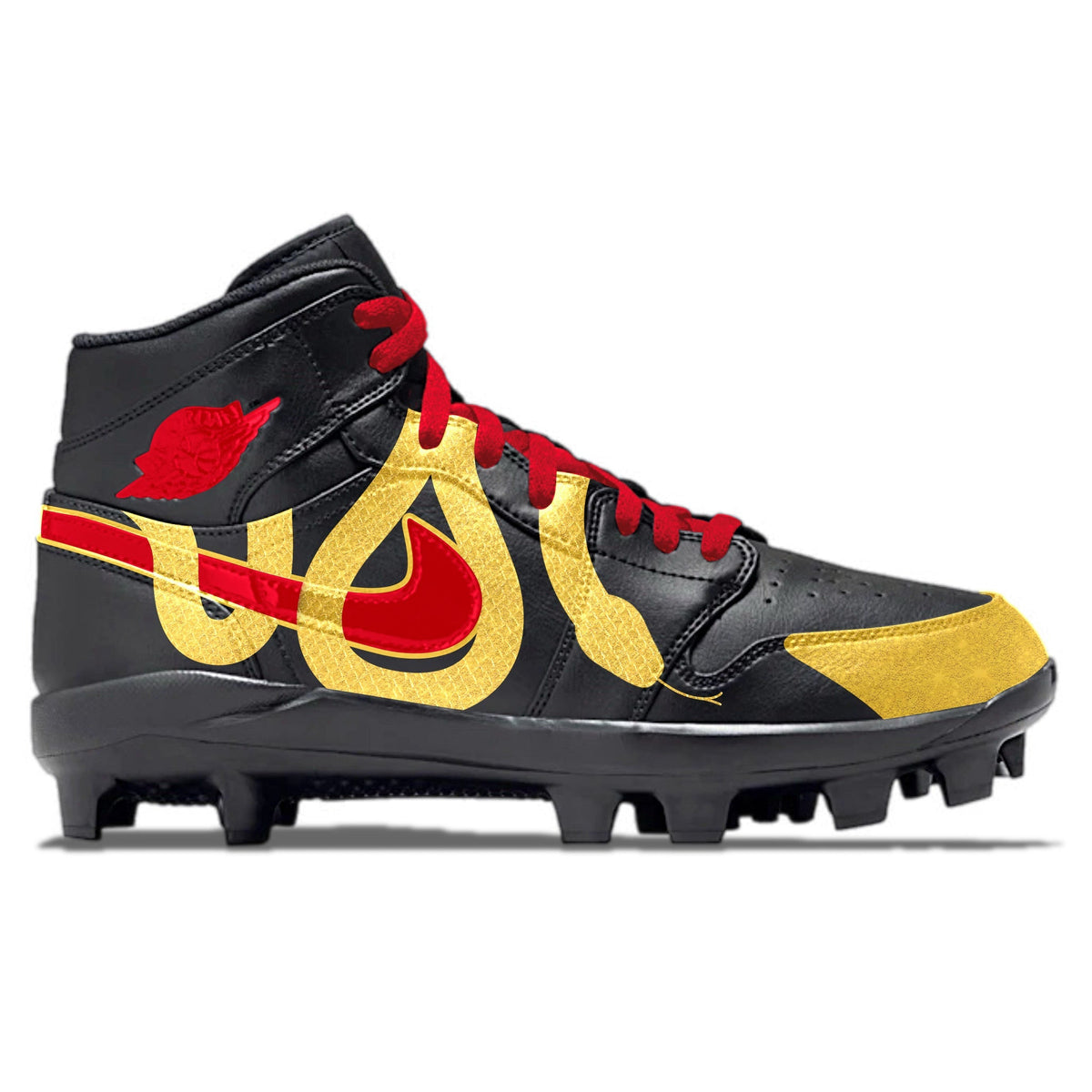 "Royal Venom" Jordan 1 Retro MCS Cleats