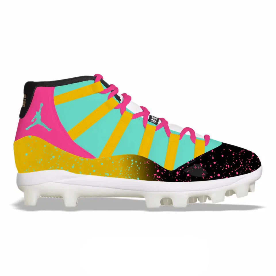 "San Diego City" Jordan 11 Retro MCS Cleats