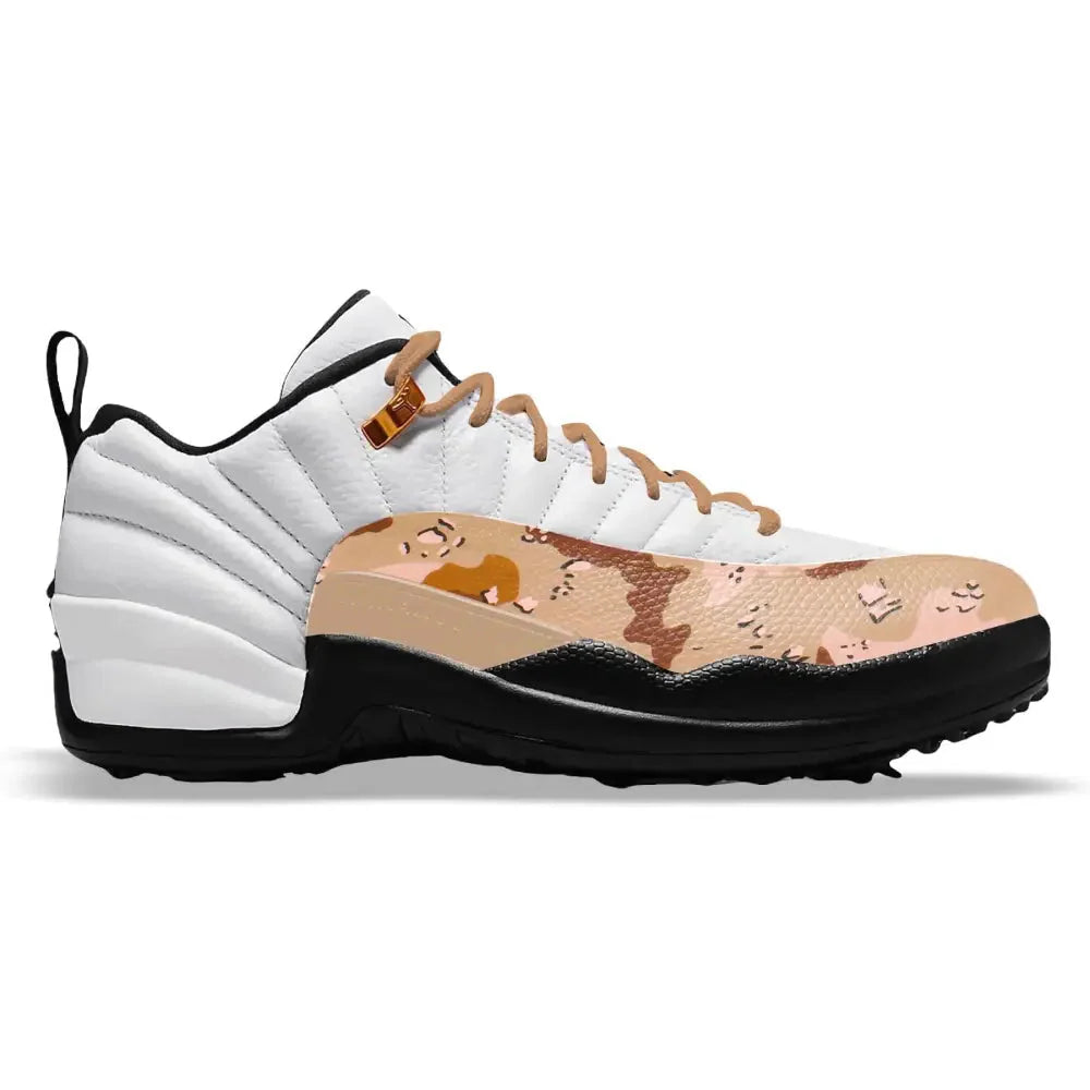 "Sandstorm" Jordan 12 Retro Golf Shoes