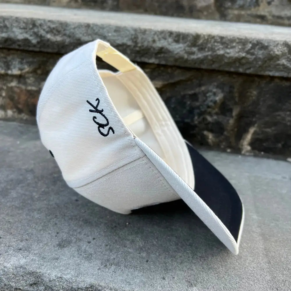 SCK Snapback Hat - Cream White