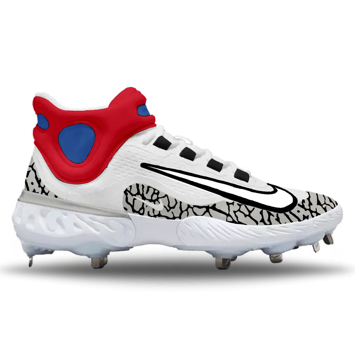 "Seoul" Nike Alpha Huarache Elite 4 Mid Cleats