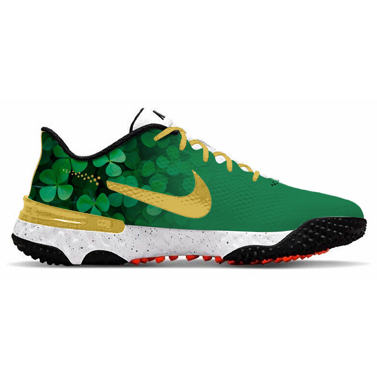 "Shamrock" Nike Alpha Huarache Elite 3 Turfs