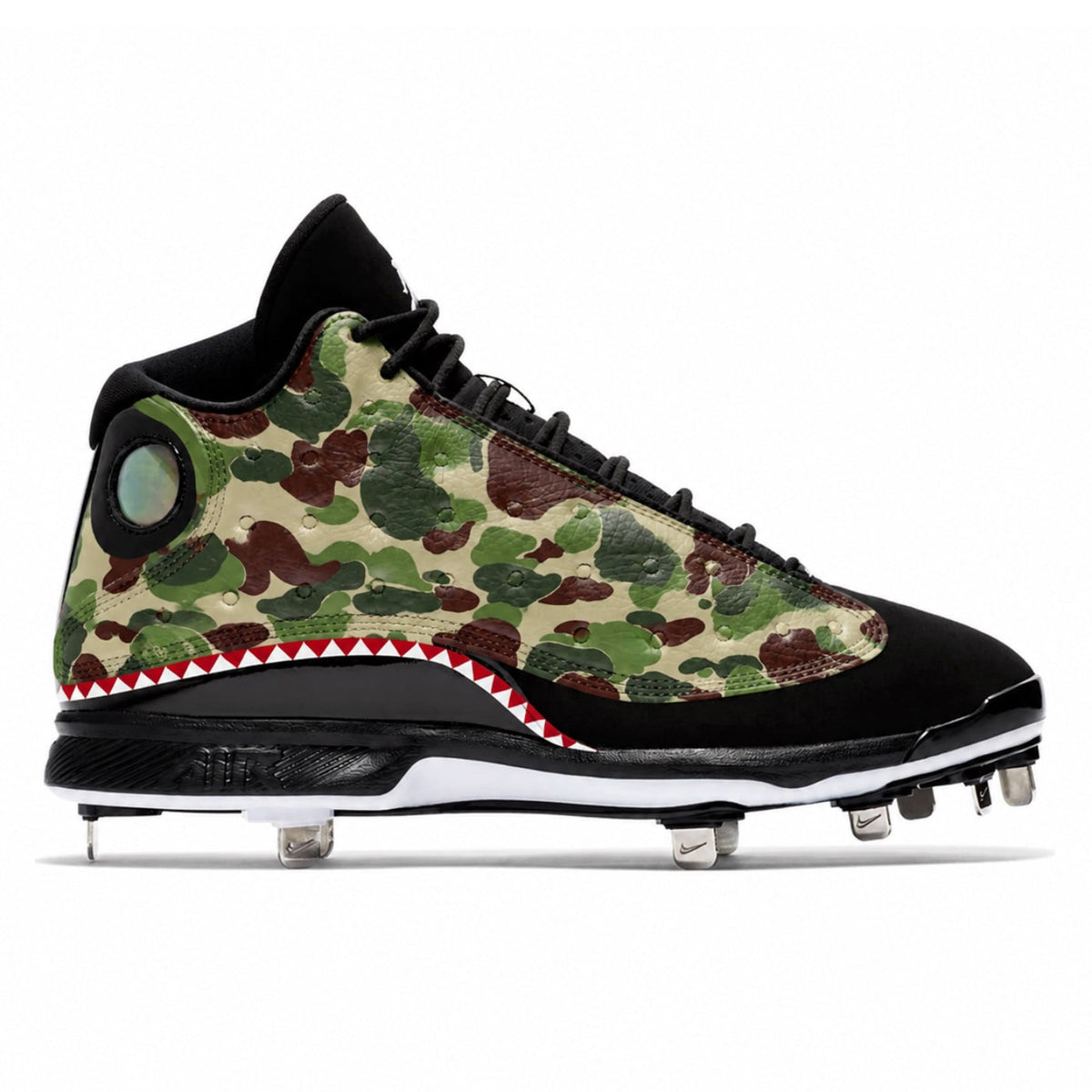 "Shark Camo" Jordan 13 Retro Cleats