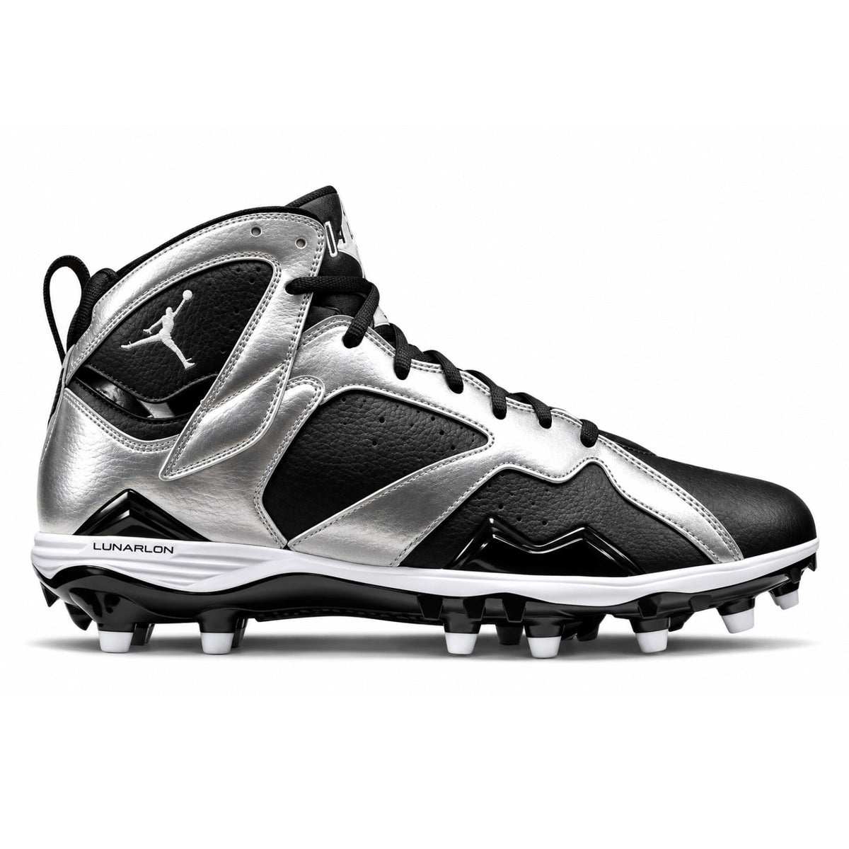 "Silver Phantom” Jordan 7 Retro TD Cleats