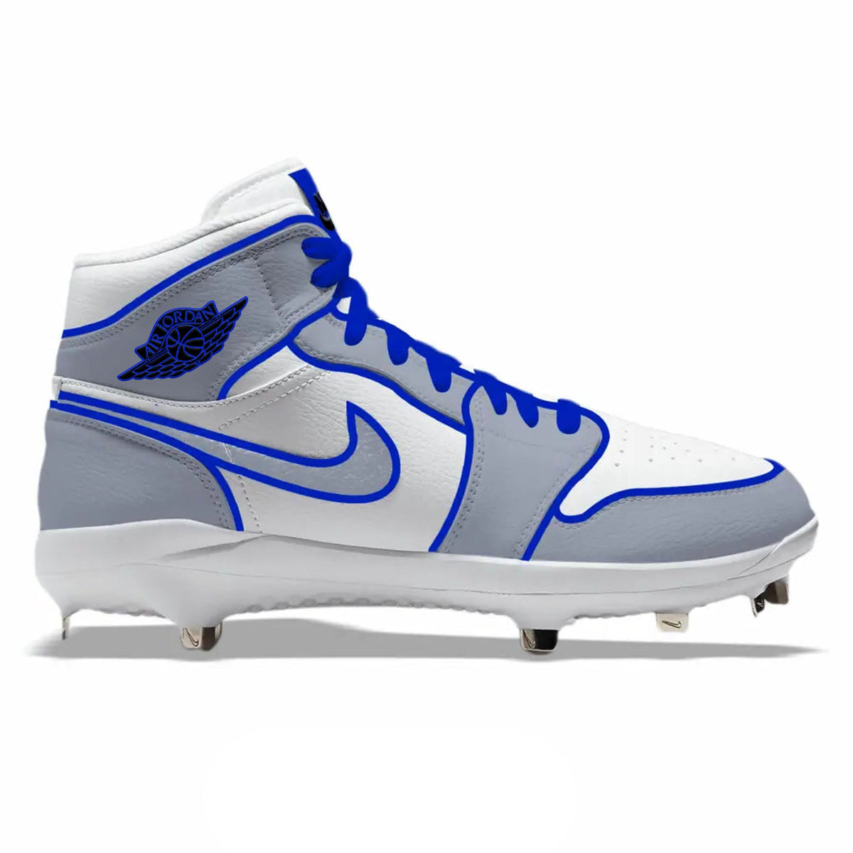 "Slate Lines" Jordan 1 Retro Cleats