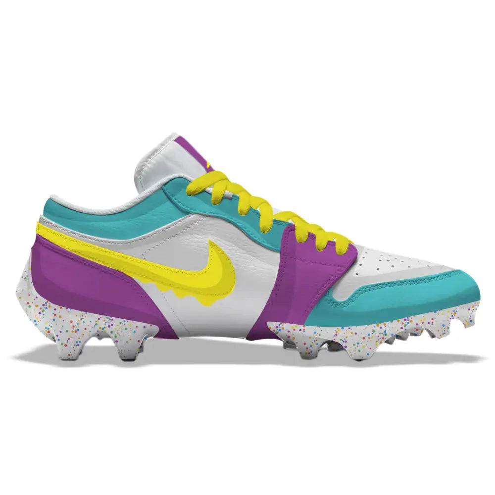 "Snack Pack” Jordan 1 Vapor Edge Low Cleats