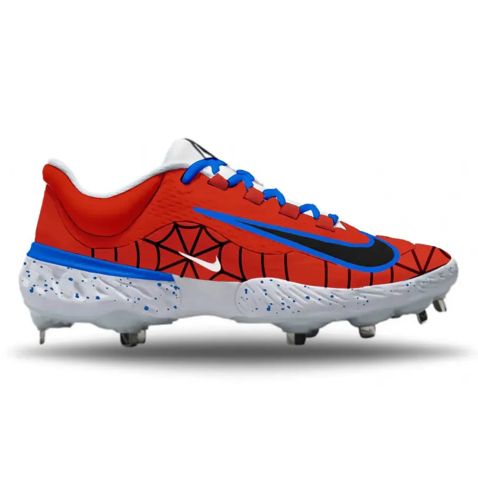 "Spider Web" Nike Alpha Huarache Elite 4 Low Cleats