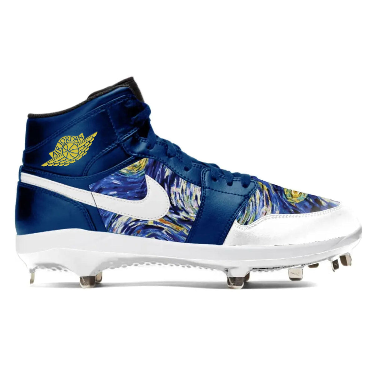 "Starry Night" Jordan 1 Retro Cleats