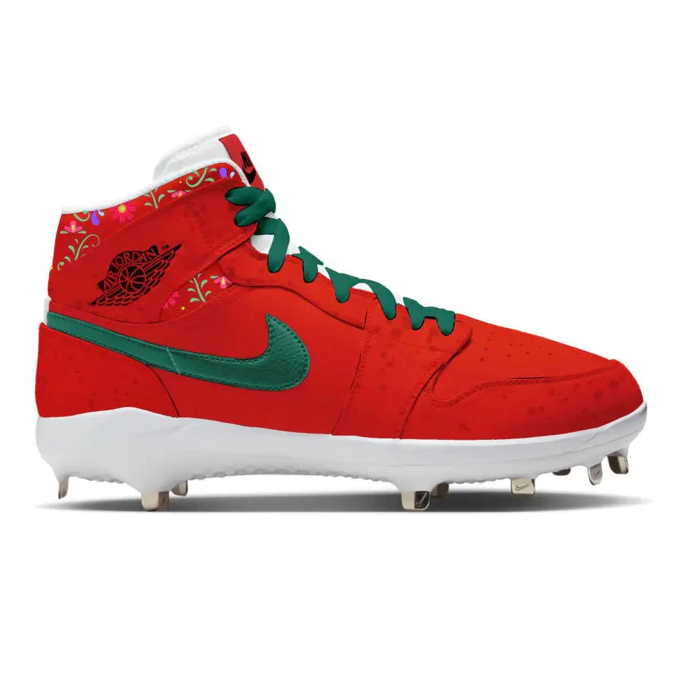 "Strawberry Soda" Jordan 1 Retro Cleats