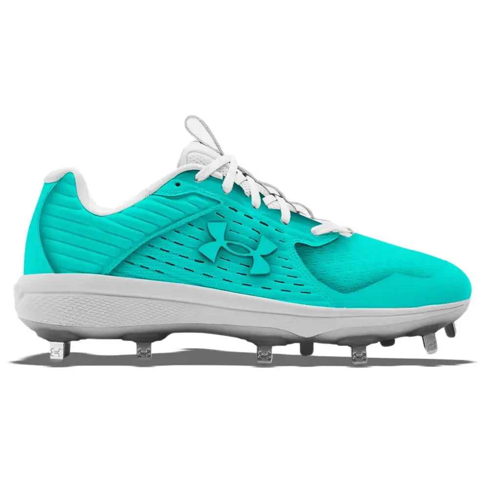 "Teal Glow" Under Armour Yard MT Cleats