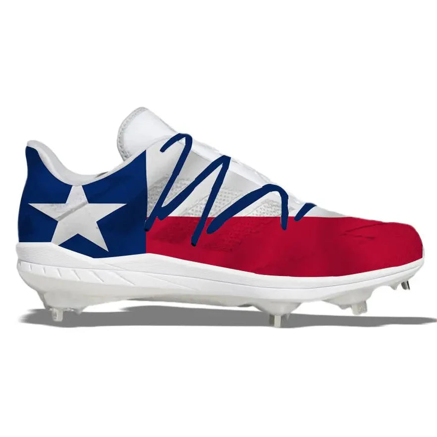 "Texas" Adidas Adizero Afterburner 7 Cleats