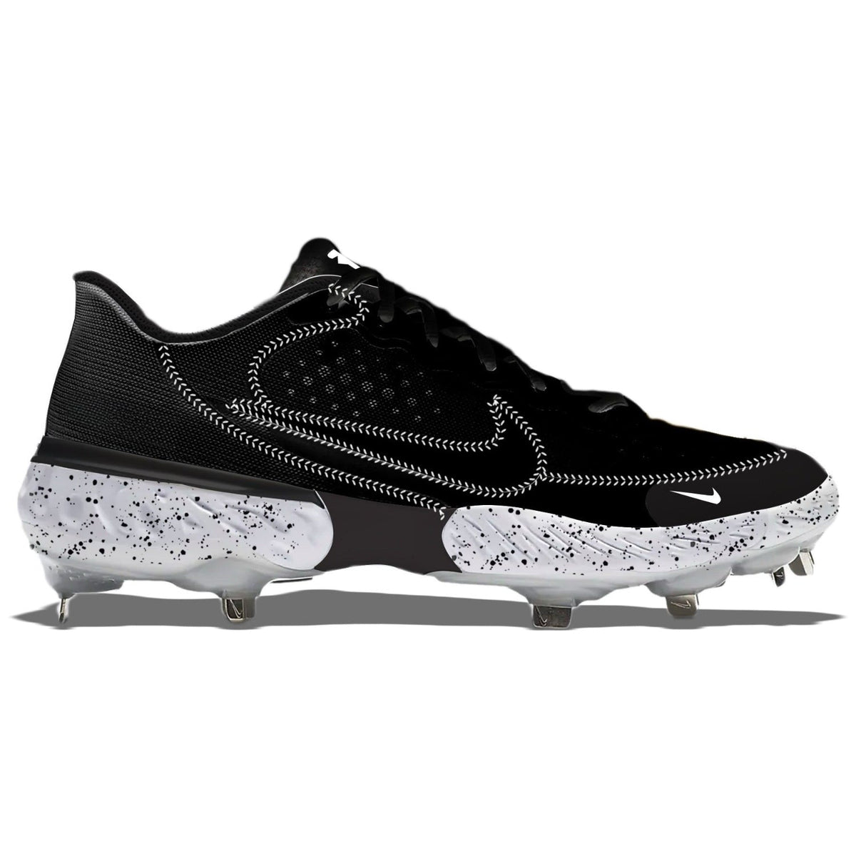 "The Seam Reaper" Nike Alpha Huarache Elite 3 Low Cleats