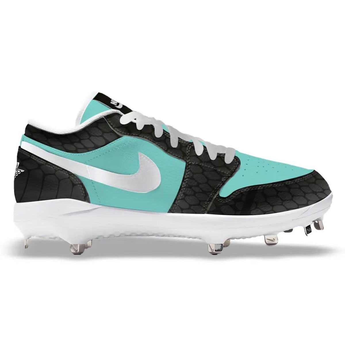 "Turquoise" Jordan 1 Retro Cleats