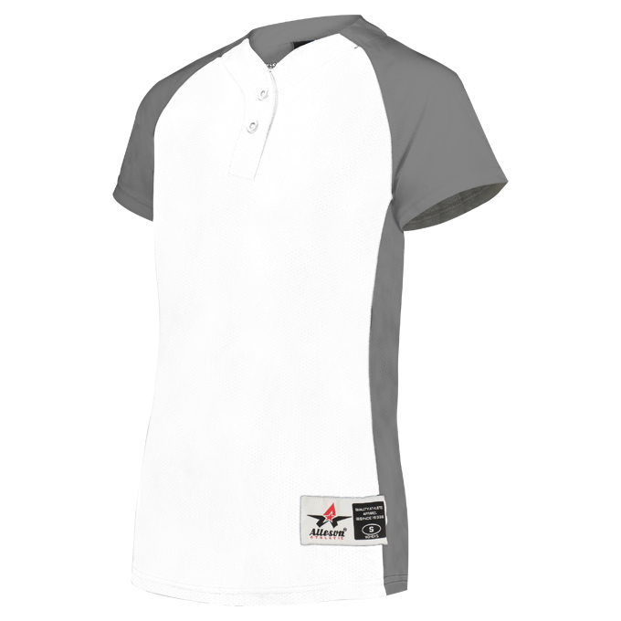 Womens Two Button Fastpitch Jersey