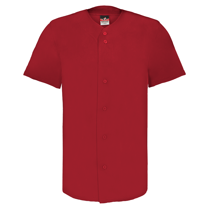 Adult Full Button Lightweight Baseball Jersey