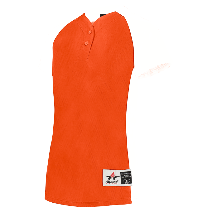 Womens Two Button Fastpitch Jersey