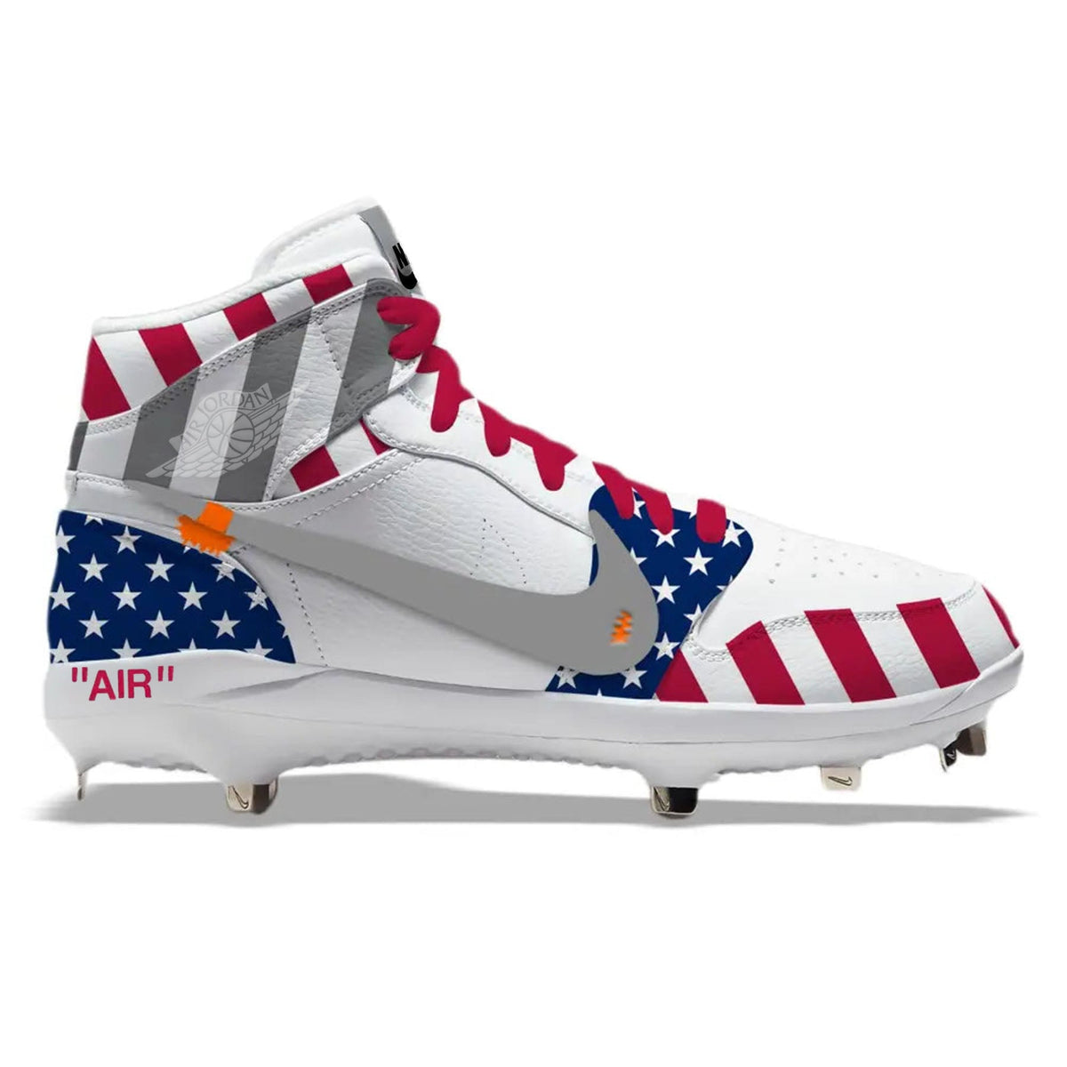 "USA OW" Jordan 1 Retro Cleats