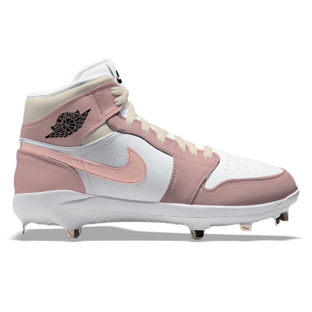 "Washed Pink" Jordan 1 Retro Cleats