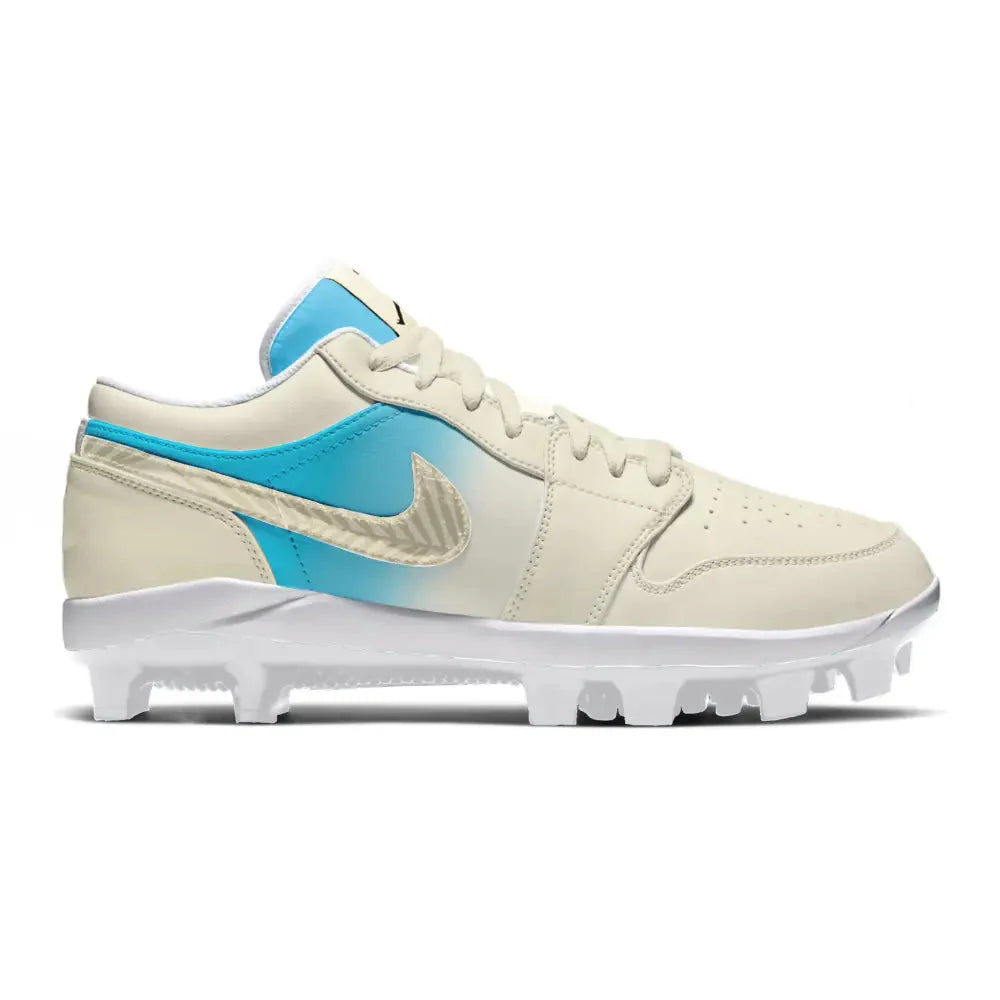 "West Coast" Jordan 1 Retro Cleats