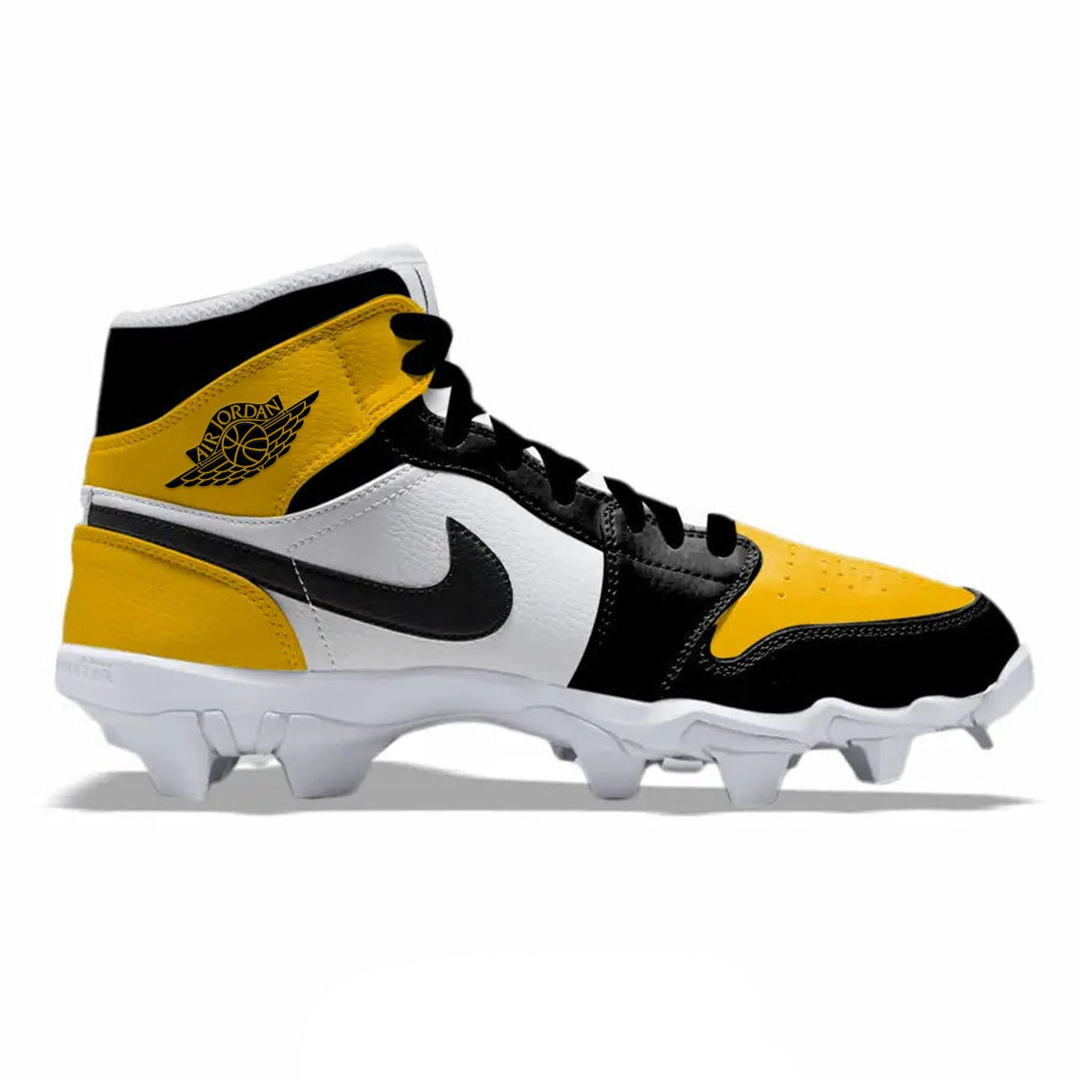 "Yellow Toe" Jordan 1 Kids' Multisport Cleats