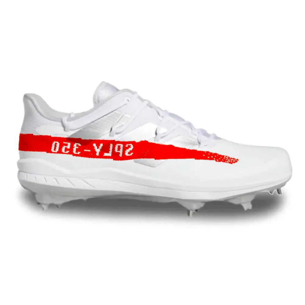 "YZY" Adidas Adizero Afterburner 8 Cleats - Size 11 Men's
