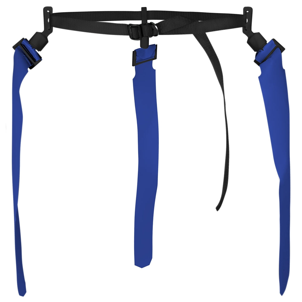 Quick-Down Flag Football Belt - 12 Pack 3-Flags per Belt - Bulk