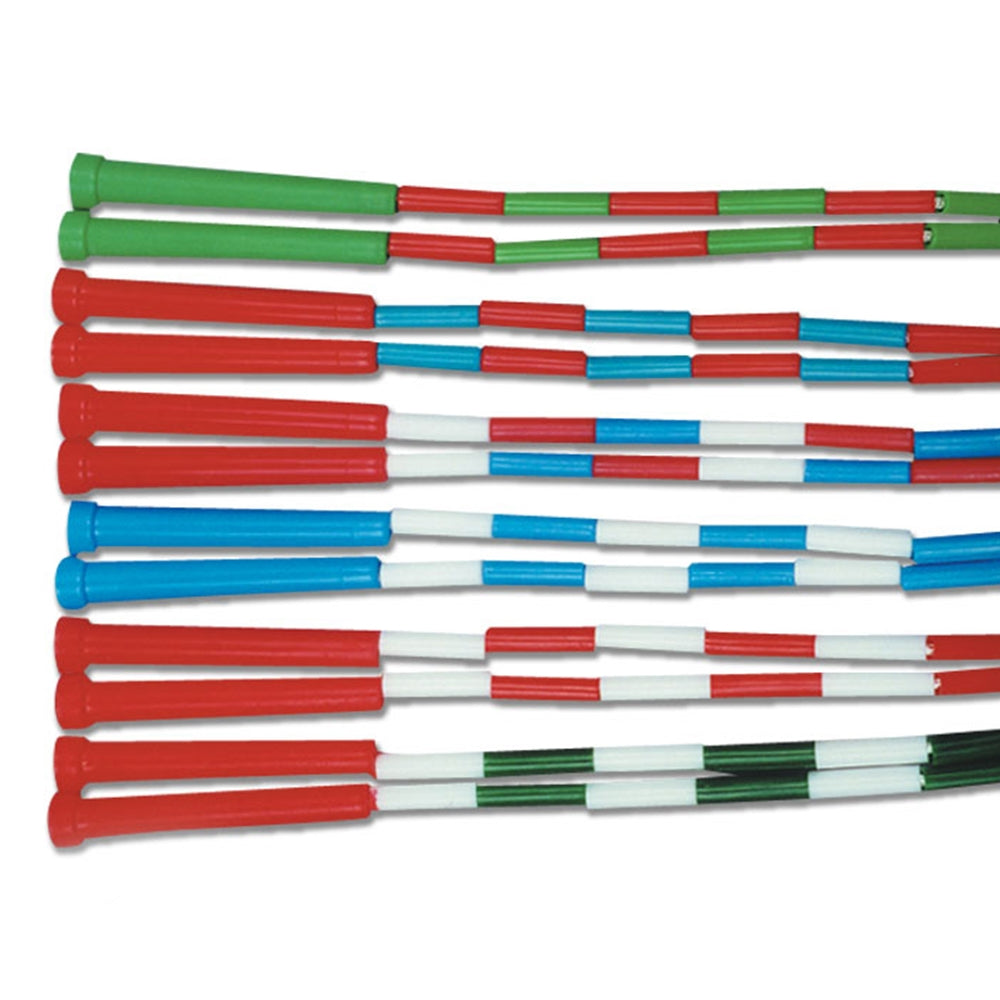 Plastic Segmented Jump Ropes - Braided Nylon - Pro Game Sports
