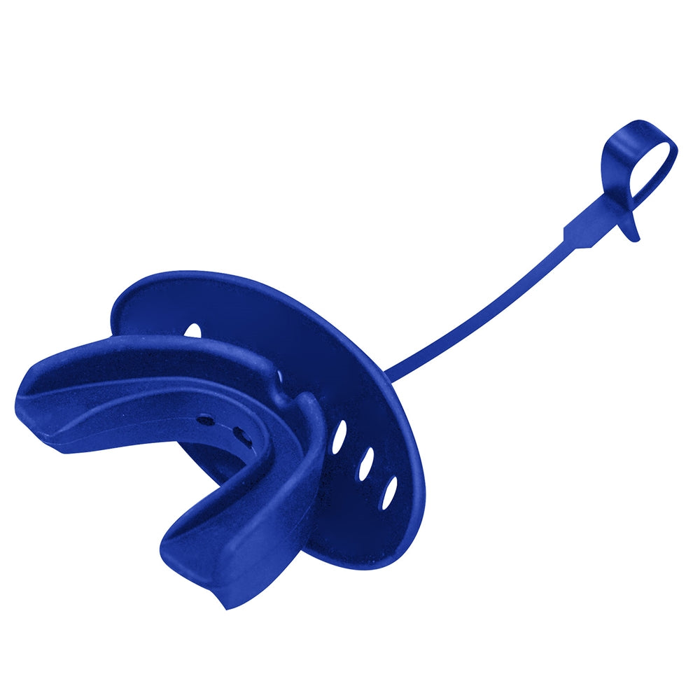 Boil and Bite Strapped Mouthguard w/Lip Protector