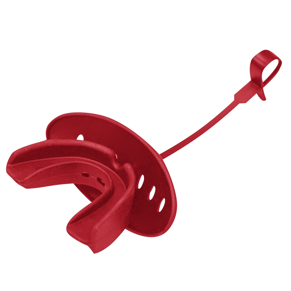 Boil and Bite Strapped Mouthguard w/Lip Protector